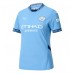 Fotbalové Dres Manchester City Jeremy Doku #11 Dámské Domácí 2024-25 Krátký Rukáv